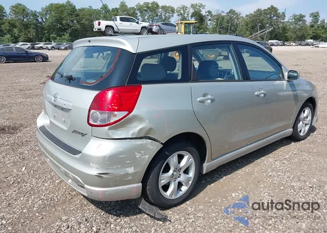 2003 Toyota Matrix Xrs from USA, damaged, VIN 2T1KY32E23C158880